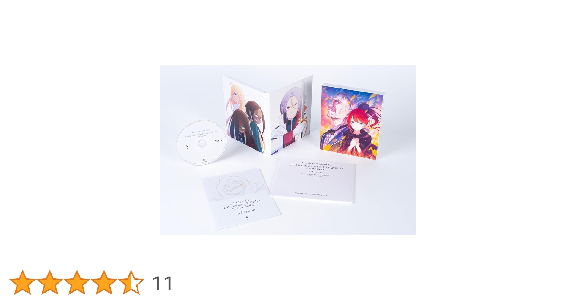 Amazon.co.jp: Re:ゼロから始める異世界生活 3rd season 5 [DVD